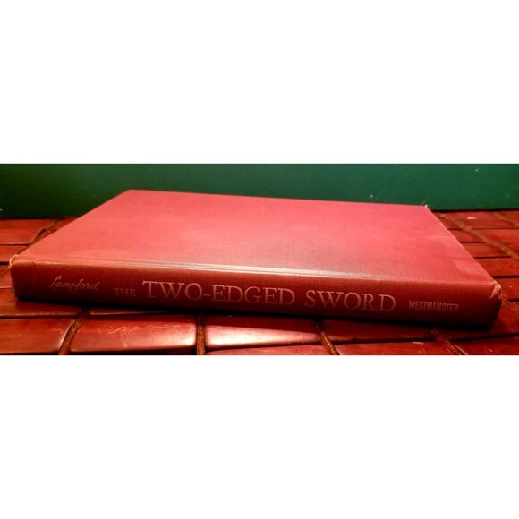 1945 The Two-Edged Sword: Sermons by Norman F. Langford Hardcover - Picture 1 of 3